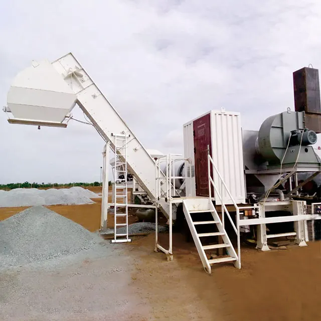 30TPH Small Mobile Hot Mix Asphalt Plant