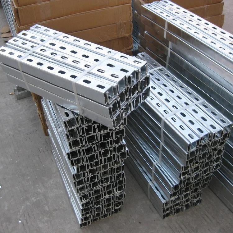 BESCA Slotted Strut Channel Large Span Trunking Single Strut Steel C Strut Channel