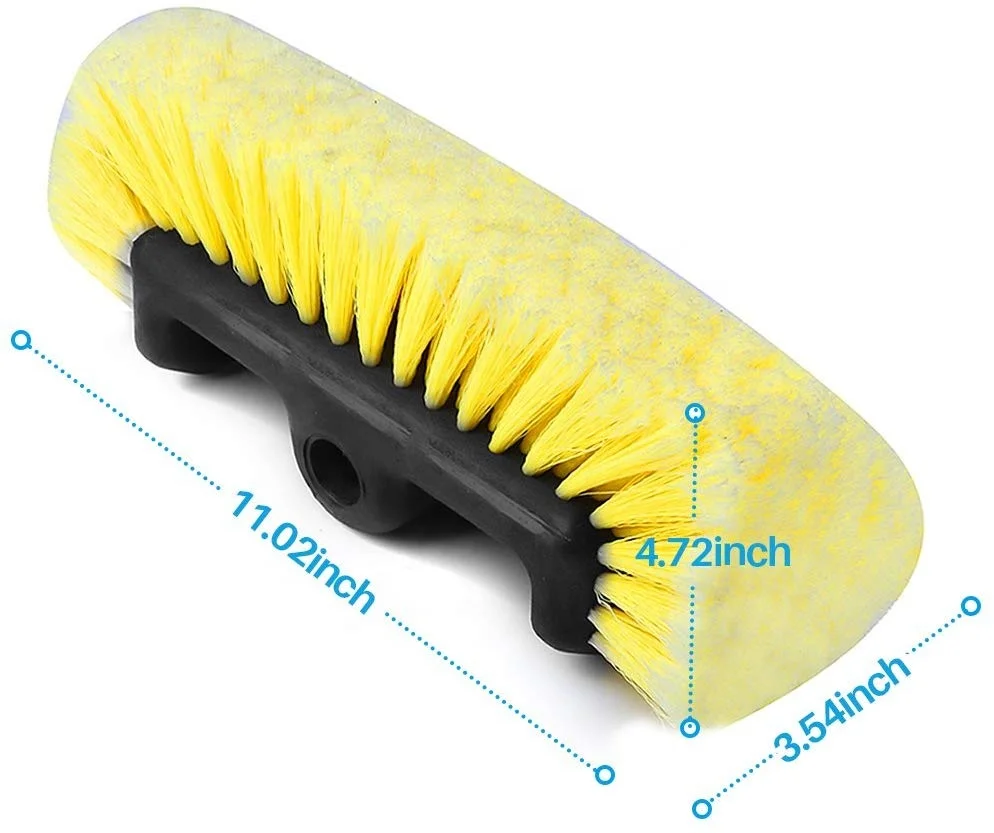Car  Marine Household Soft Detailing Car Cleaning Tools Car Wash Brush Head for Auto RV Truck Boat Camper Exterior Washing Care