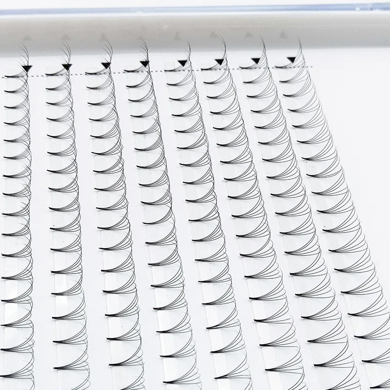  2021 новые роскошные вьющиеся поставщики Diy узел бесплатно 3D 4D 5D 6D 8D норковый эффект расширение привитые ресницы индивидуальные кластеры