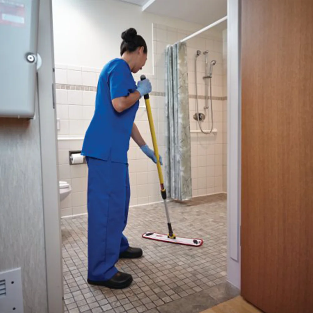 Rubbermaid Microfiber Mop Pads House Kitchen Floor Cleaning Flat Mop Cloth Home Bathroom Replacement Mops Floor Cleaning Tools