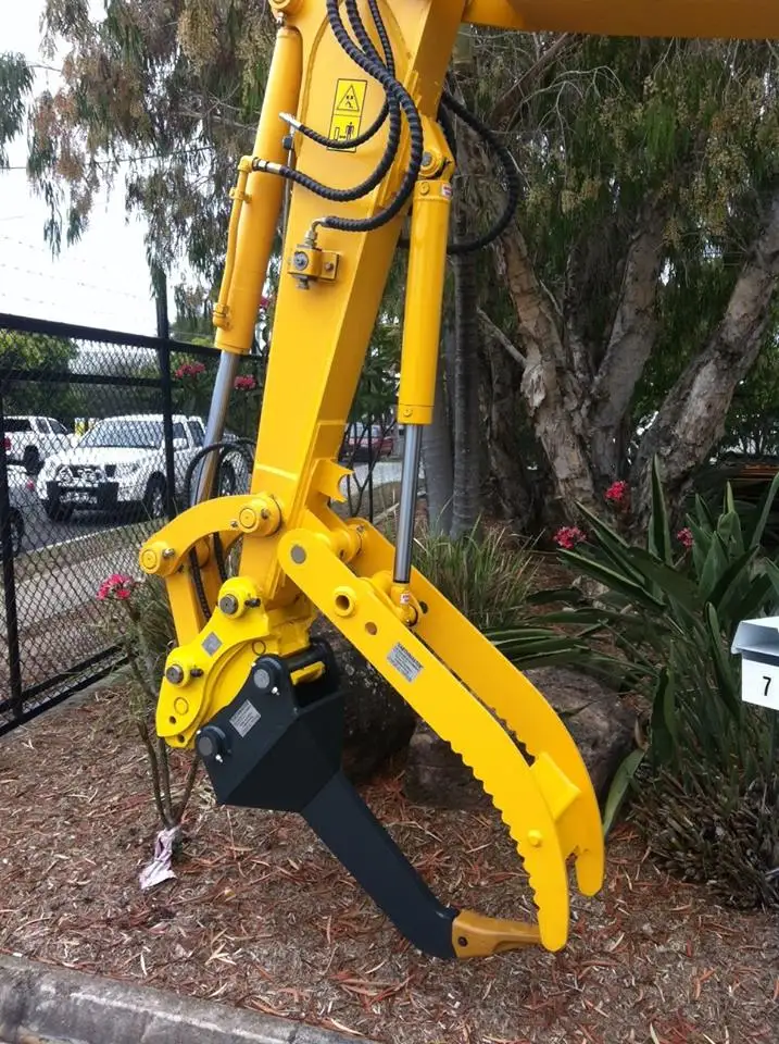 mini excavator hydraulic thumb for sale