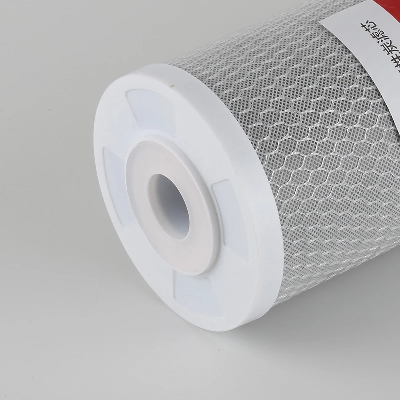 Huiston 10 Inch 4.5 Compressed Activated Carbon Filter Element New Industrial Filter for Home Use Farms Core Pressure Vessel