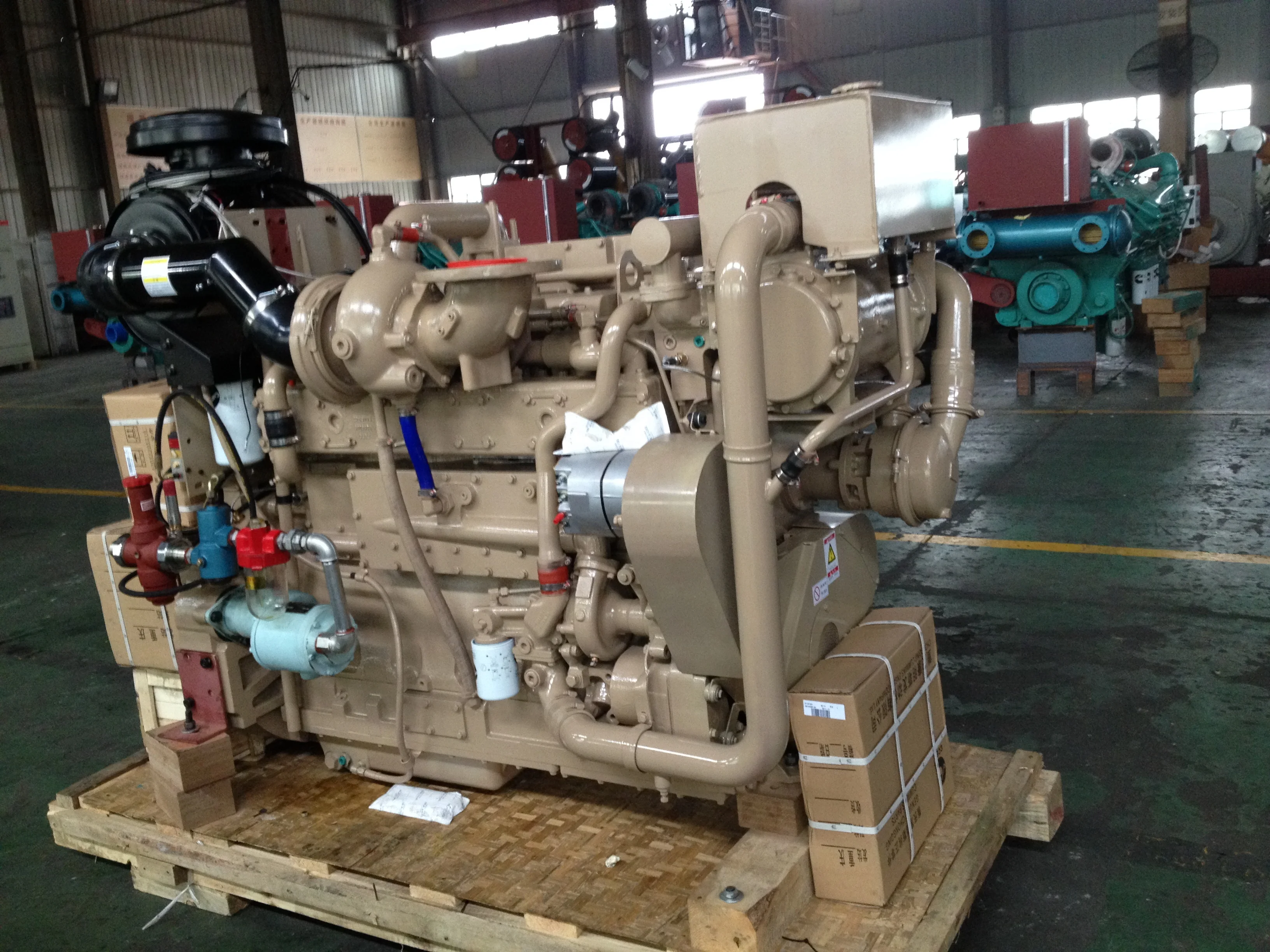 Original Cummins marine diesel engine K19-DM 507KW for marine genset
