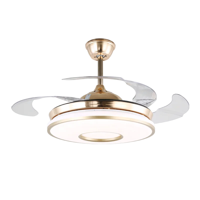 HITECDAD Hot Sell Luxury European Fan Lamp Cheap Chandeliers Modern Concise Style LED ceiling fan Light With 2-Year Warranty