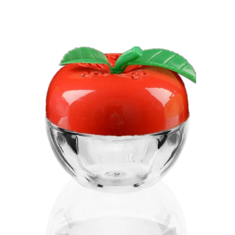 150ml wholesale apple  plastic jar for air freshener hollowed out aromatherapy jar deodorant jar