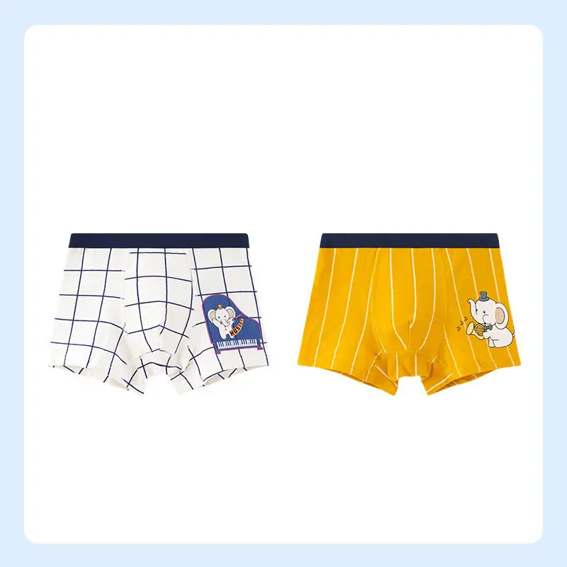 Little Kids Fancy Underwear Boy Boxer Lingerie Children Thong Underpants Kids Underwear Briefs