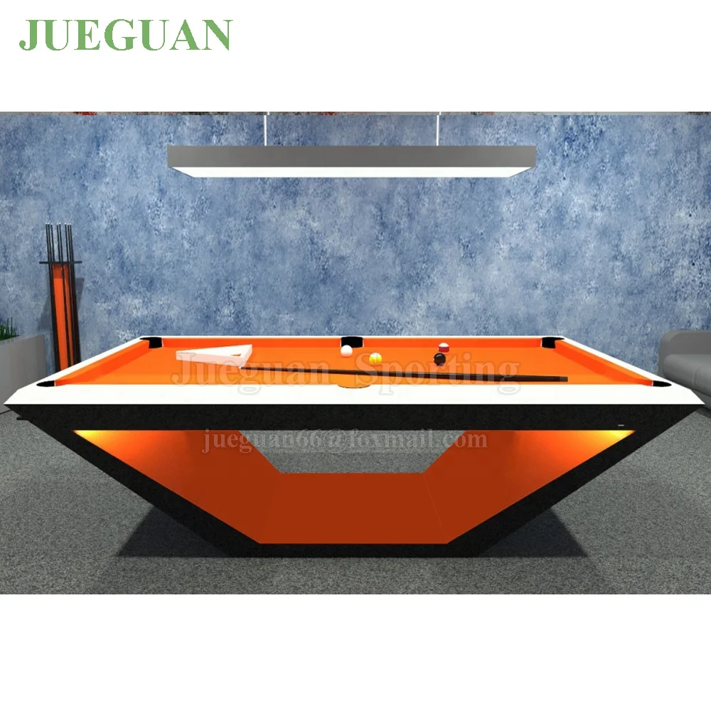 Multifunctional 2 in 1 Luxury Modern Oak Solid Wood 8ft Pool Table with table tennis top for Sale
