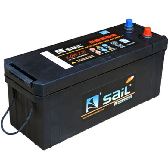 SAIL long-term maintenance-free battery acid 12v 120AH OEM 6-QW-120