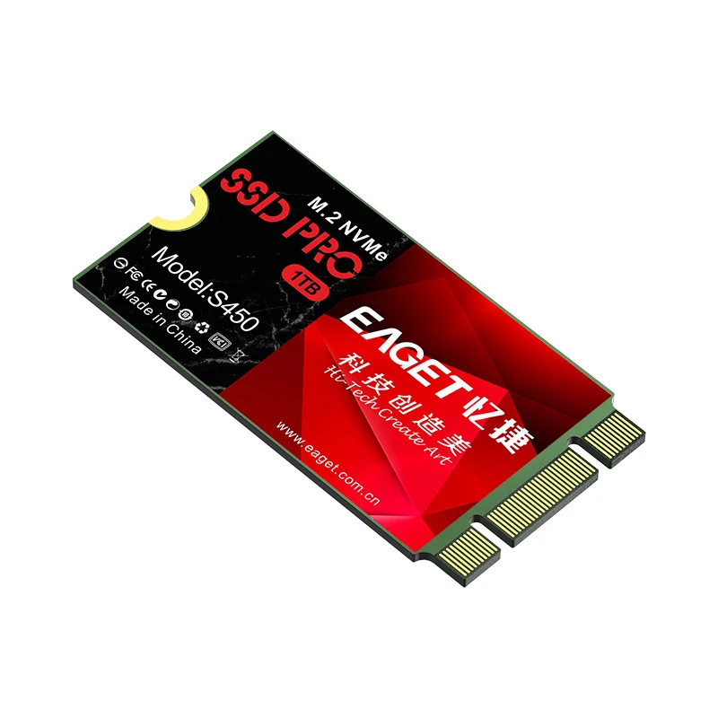 
EAGET S450 M2 256 ГБ 512 ГБ 1 ТБ PCIe NVMe 2242 мм m.2 ssd Внутренний твердотельный диск Жесткий диск для ноутбука Настольный 128 Гб SSD 