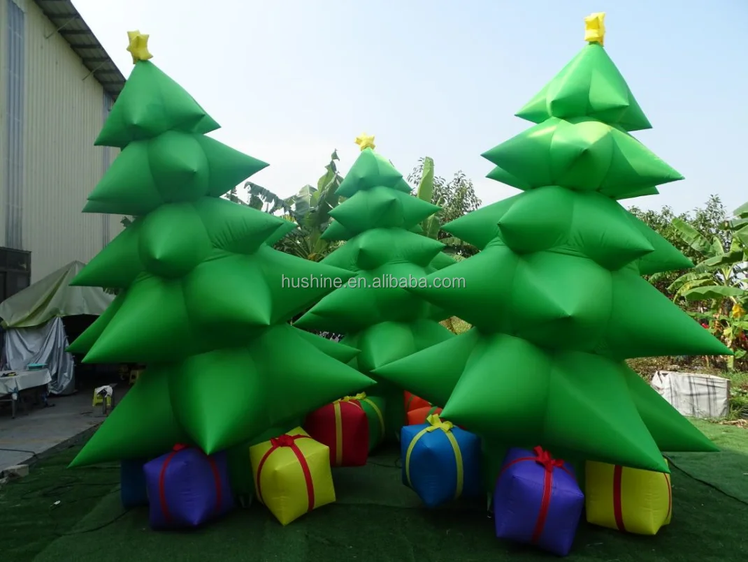 giant inflables de navidad airblown Inflatable Christmas Outdoor Lighted Yard Decoration inflatable Christmas tree for sale