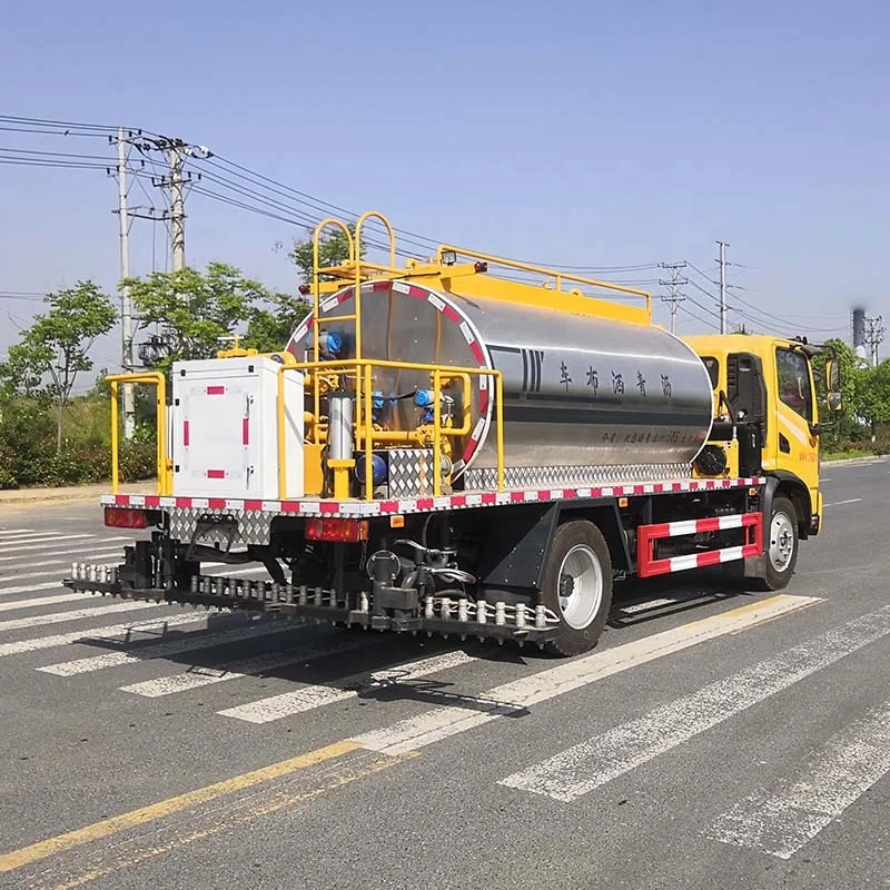 Dongfeng Intelligence 7000L асфальтовый распылитель грузовик распределитель битума для дорожного строительства