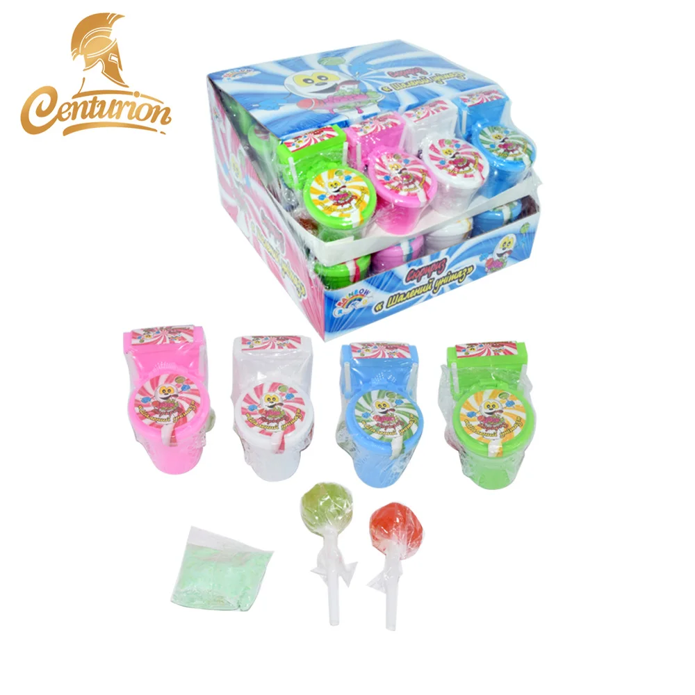 Novelty Toilet Toy Packing Sweet Lollipop With Sour Powder Candy (62440896285)