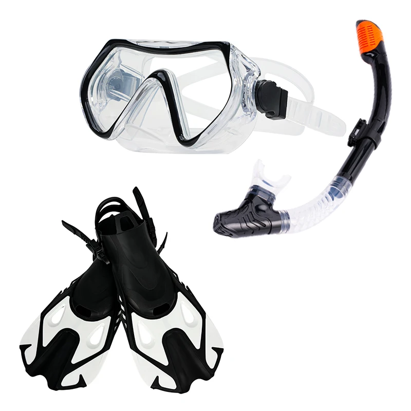 High Quality Profional Adults Scuba Snorkel Diving Masks Comprehensive Equipment Sets for Diving Enthusiasts