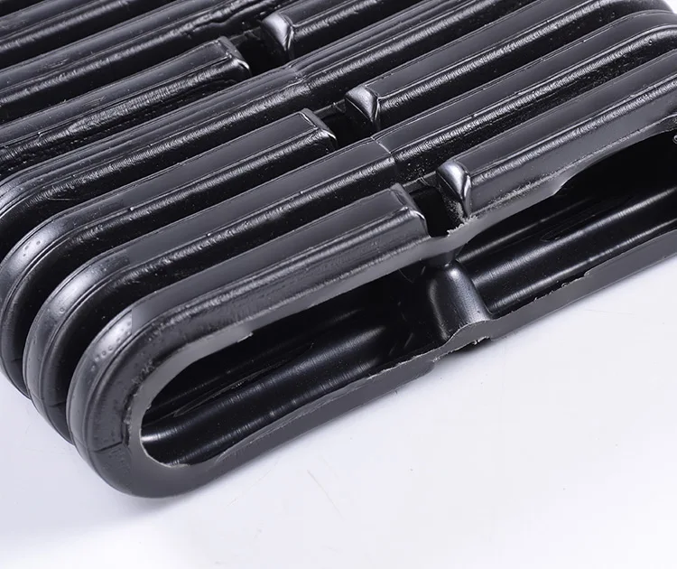 HDPE corrugated plastic flat drainage pipe