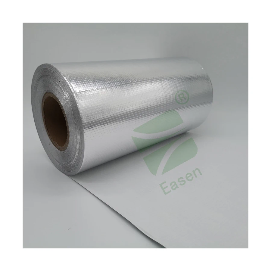 insulation materials Aluminum woven fabric Insulation rolls heat reflective Radiation barrier foil