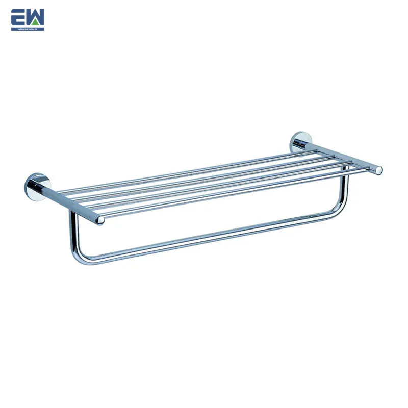 Bathroom Accessories Holder Wall Mounted Stainless Steel Towel Racks Bath Towel Rack