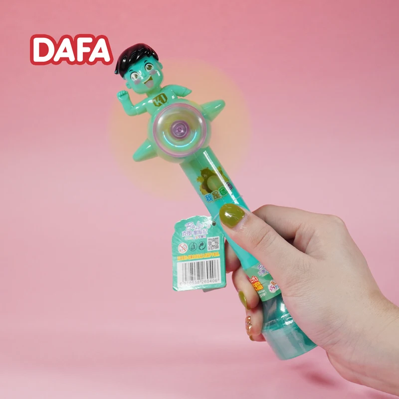 2021 Hot Candy Flash Fan Candy Toy And Chocolate Bean For Wholesale