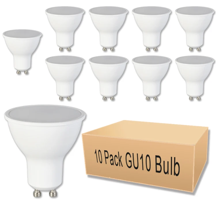 Hanlux Track Light Bulbs 5W 50W Equivalent 90% Energy Saving 36 Degree 120V 450LM 10 pack