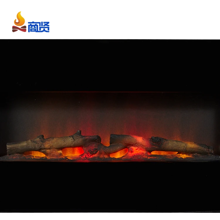 Современный Индивидуальный Светодиодный домашний настенный Электрический камин с дистанционным управлением