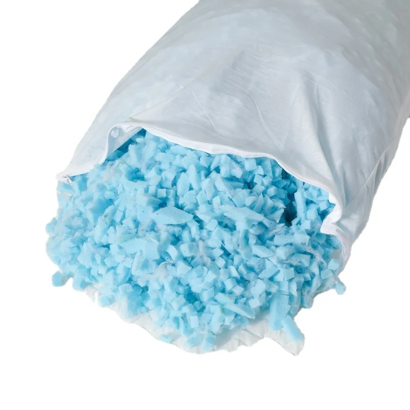 Cheap Queen and king size Shredded Memory Foam filling Bamboo Pillow for Hotel