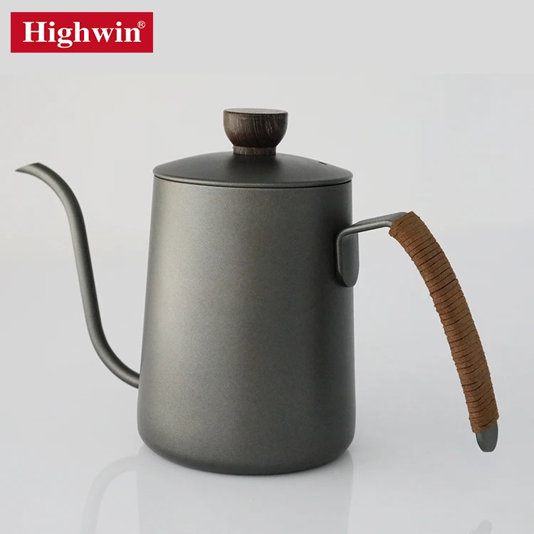 High Quality Lfgb Black Painting Pour Over Maker Set Brewing Tea Cold Drip Coffee Gooseneck Drip Kettle For Coffee And Tea