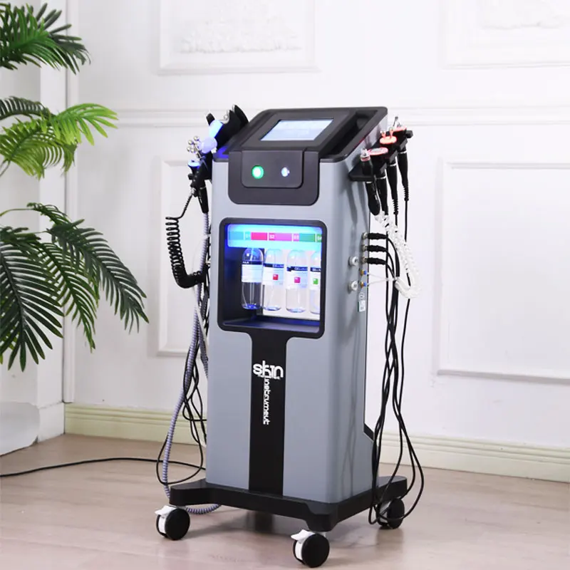 Aqua Facial Machine Hydra Oxygen Jet Dermabrasion Hydrofacial Machine Aqua Peeling Beauty Face Equipment Salon Facial Machine