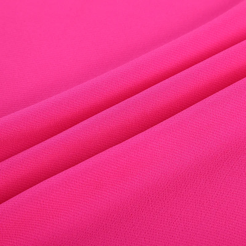 
High quality twill chiffon fabric stretch silk satin 