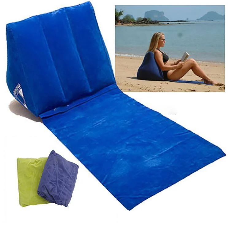 portable and comfortable inflatable wedge pillow with mattress