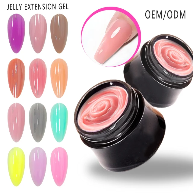 Free Samples CY-306 Gel Polish Led Uv Gel 10ml Permanent High Gloss Shine Jelly Extension Gel