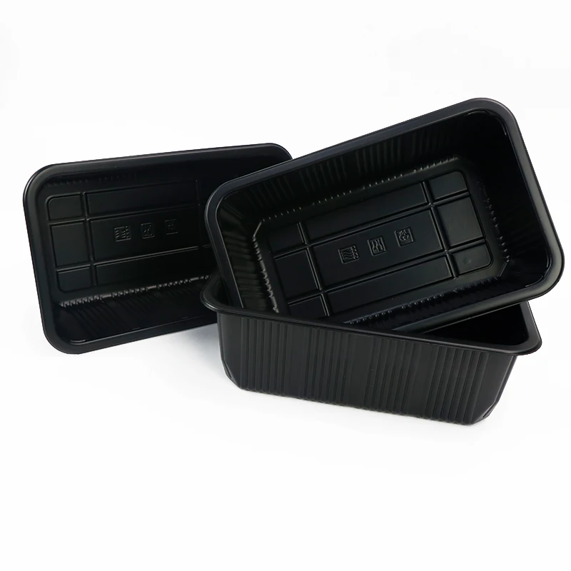 Retort PP tray, Oyster Frozen Meat Thermoformed Trays, Custom Disposable Polystyrene Plastic Beef Food Tray