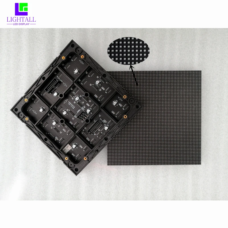 P6 Outdoor LED Module Full Color 3IN1 192x192mm 32x32 dots 1/8 Scanning  Matrix Panel Waterproof   LED Screen Module