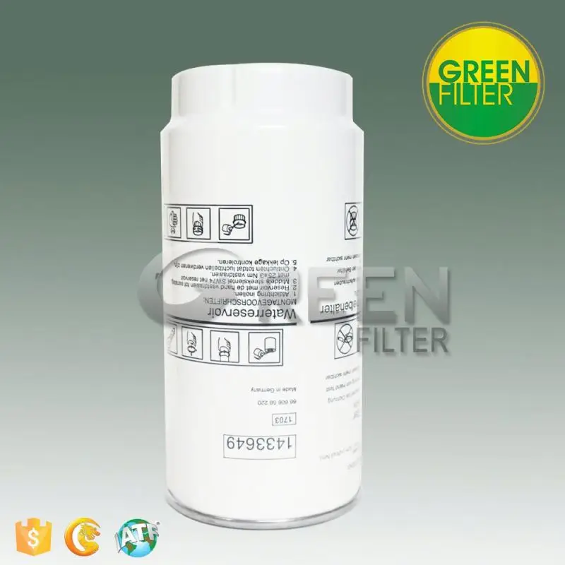 
Auto Truck Diesel Engine Parts Fuel Filter 1433649 