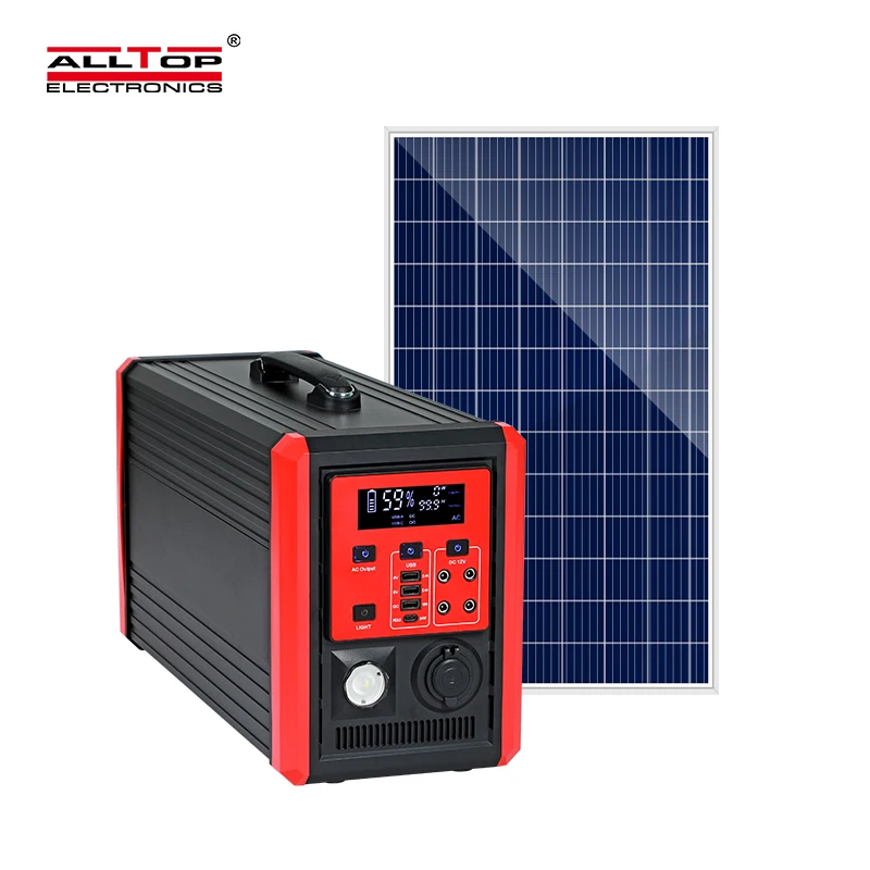 ALLTOP Great Quality Portable Energy Saving Home Outdoor 1000W 1500W 2000W Solar Power Energy Storage System
