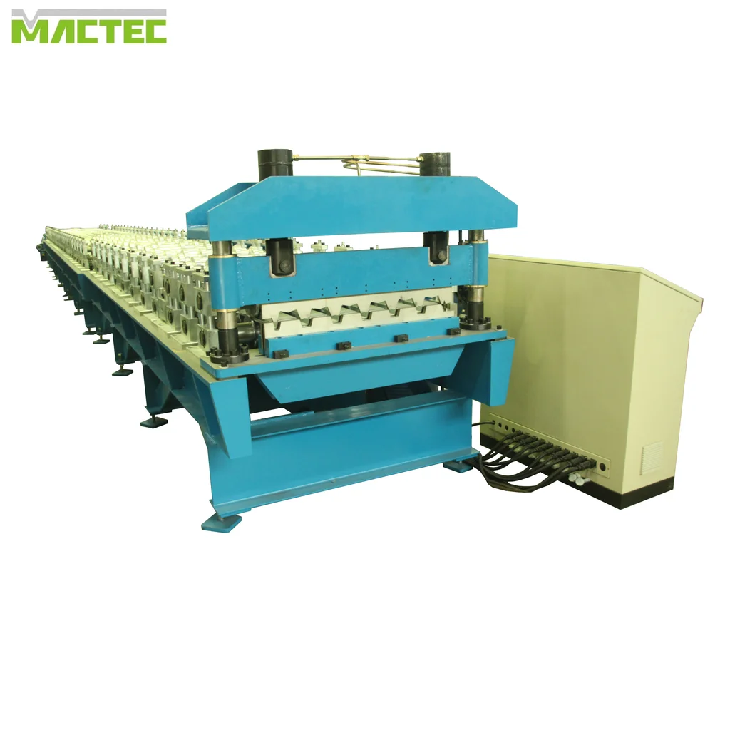 
metal plate floor shaping profile production line roll forming machine Wave Roll Forming Machine 