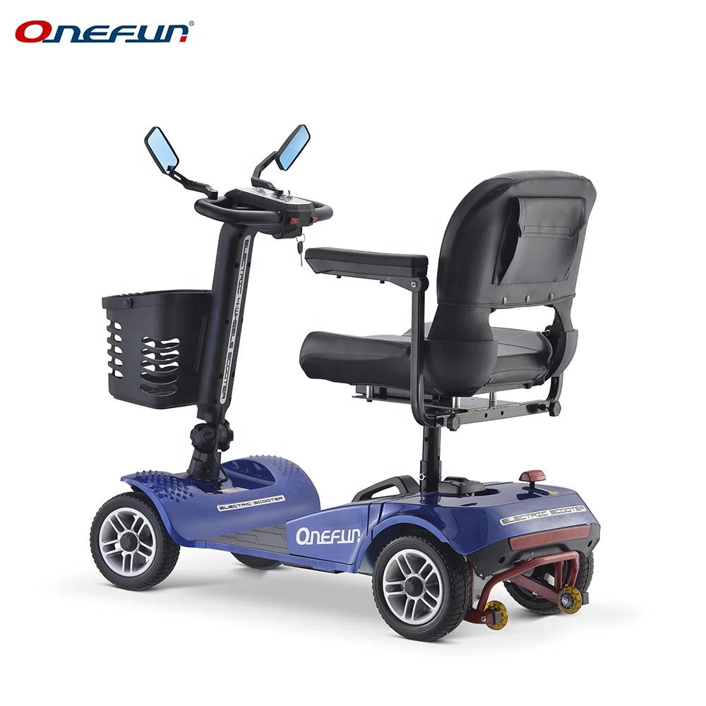 
small 24V 300W 3 wheel folding handicapped scooter for elderly old people 