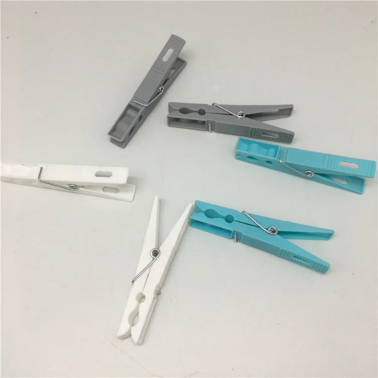 High Quality Colored Clothes Pins Laundry Clothespins for Closure on Clothes and Linens Plastic Clothes Pegs