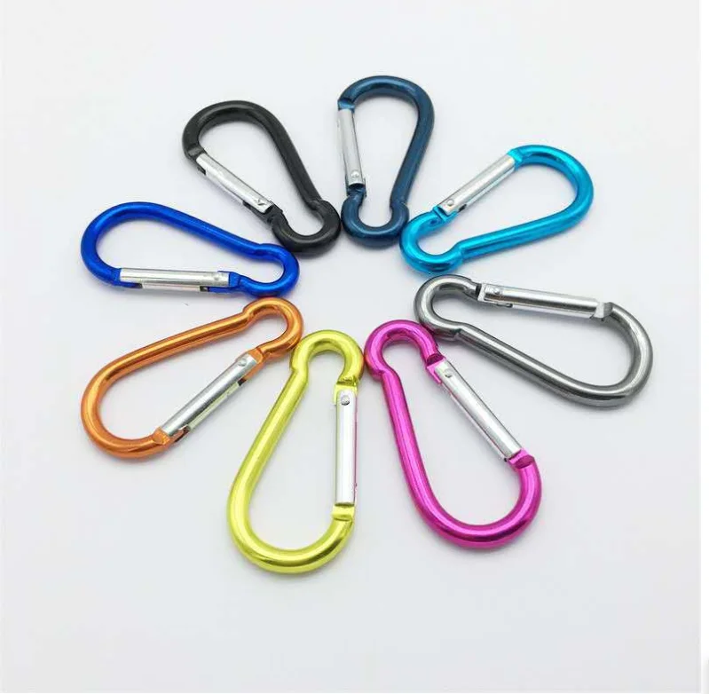 
Hot Selling Large Strong Alloy Mountaineering buckle Aviation aluminum Carabiner climbing button carabiner 