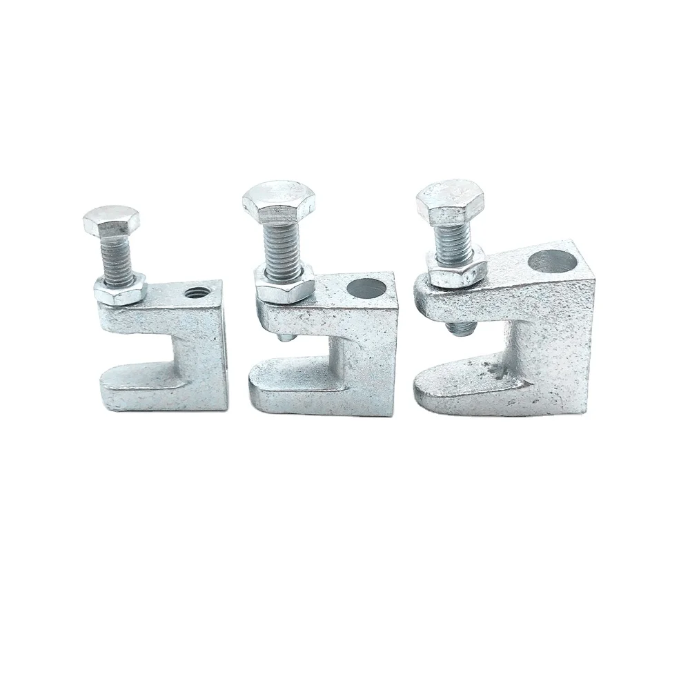 CADDY  With Tapped Hole for 1/4 in. Rod Universal Beam Clamp
