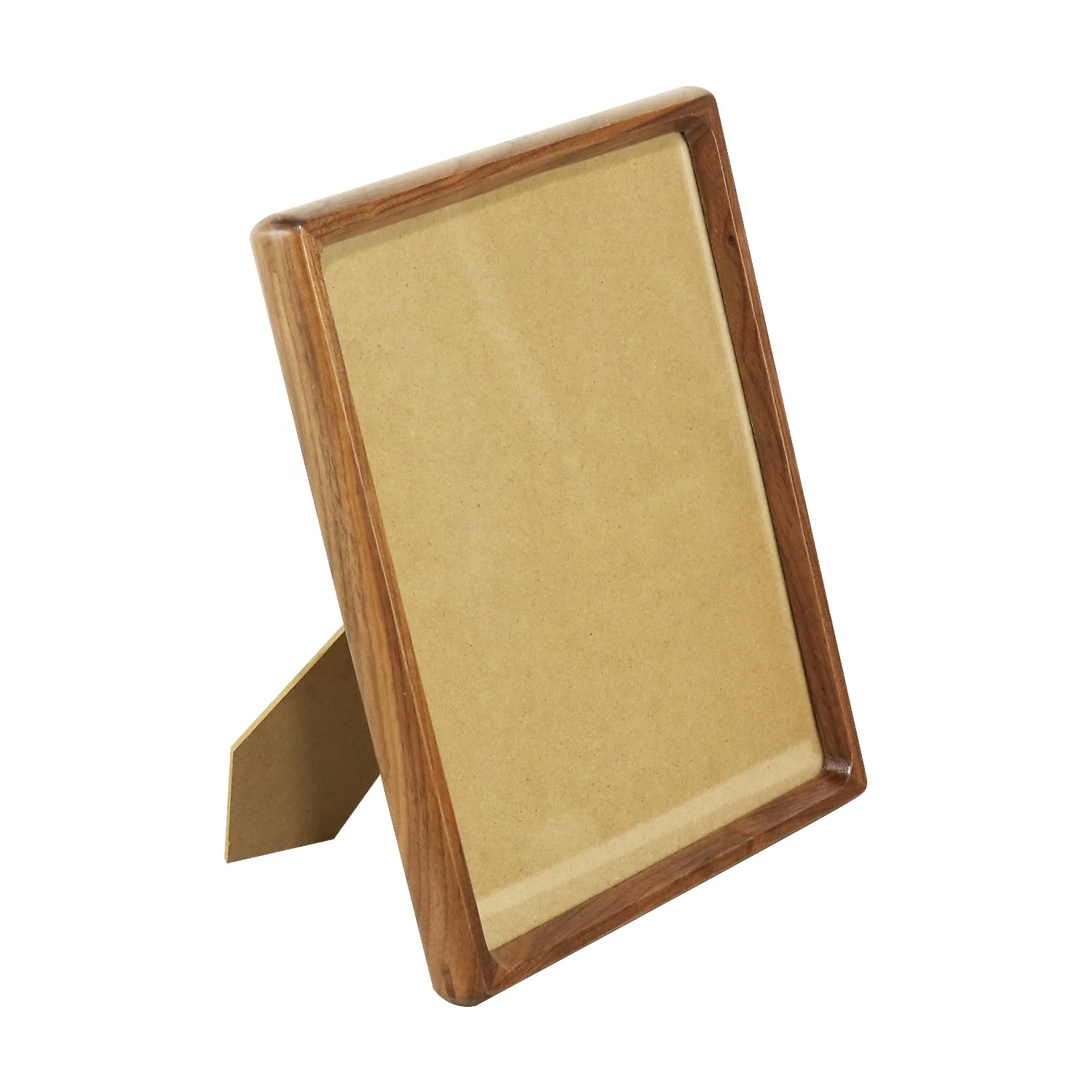 Factory personalised design creative shape wooden photo frame home decoration desktop ornaments