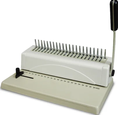 S218 A4 manual desktop cheaper Comb Binding Machine