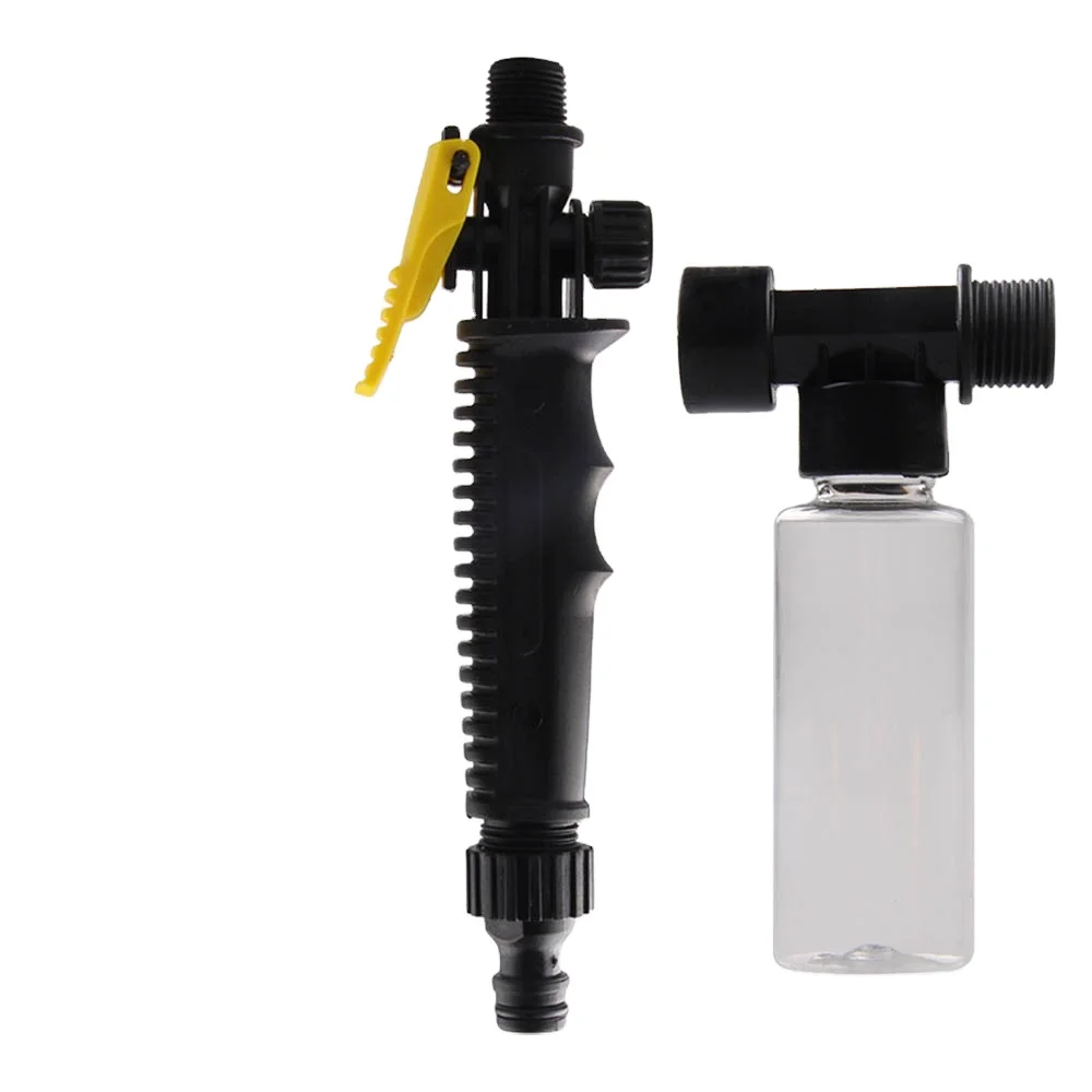 Foam Bottle with Long Handle Soft Hair Water Spray Mop for Dust Removal Car Cleaning and Washing-Effective Cleaning Brushes