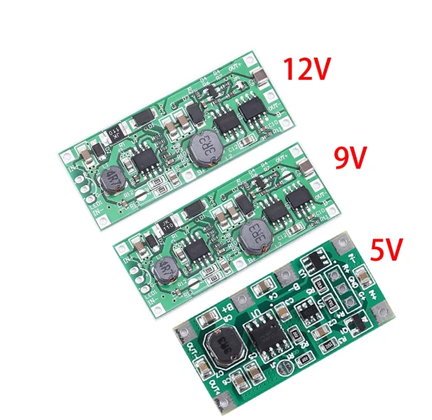 Charging Step Up Booster Module Dc 5v-12v To 9v/12v For 18650 Lithium Battery Ups Voltage Protection Converter Charge Discharge