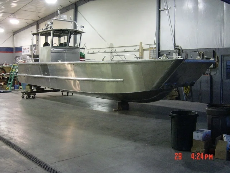
8.8m Barge/landing craft/Aluminium Customized Boat for sale 