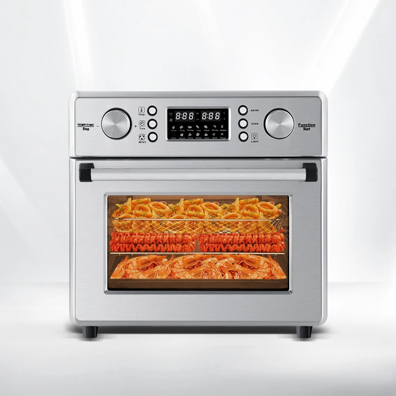 6 in 1 Multi-Function Stainless Steel Air Oven Toaster Oven Combo
