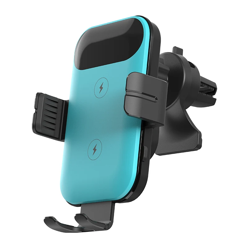 Trending Products 360 Adjustable Air Vent Dual Coil Wireless Charging Car Mount for Samsung Galaxy Z Flip 3