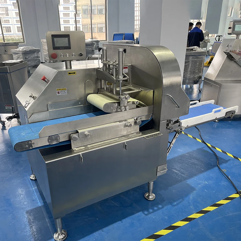 New CNC 2D Frozen Meat Dicing Machine Pork Beef Cheese Sausage Bacon Dicing Equipment