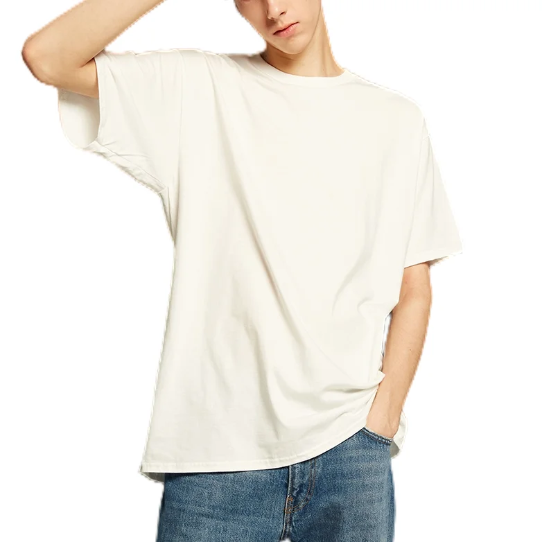 Высококачественная простая хлопковая Футболка 210 г/м2 с 3D принтом на заказ мужские футболки большого размера