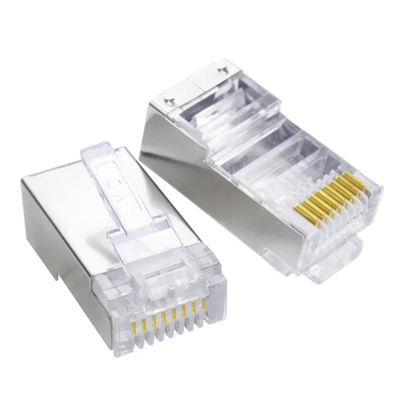  Металлический коннектор rj45 8p8c производство штекеров RJ 45 и трансформатор RJ11