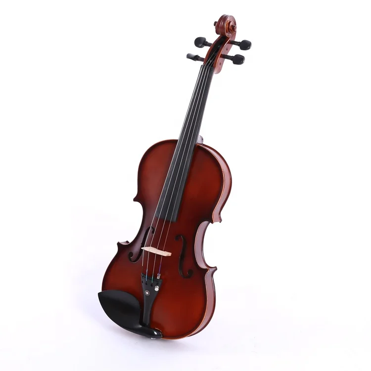 Antique Brown color  Matte good quality handmade solid violin